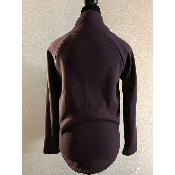 Athleta Cozy Karma Asymmetrical Pullover Sweatshirt Size XS/P - Picture 2 of 6